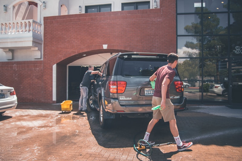 Outdoor surface cleaning